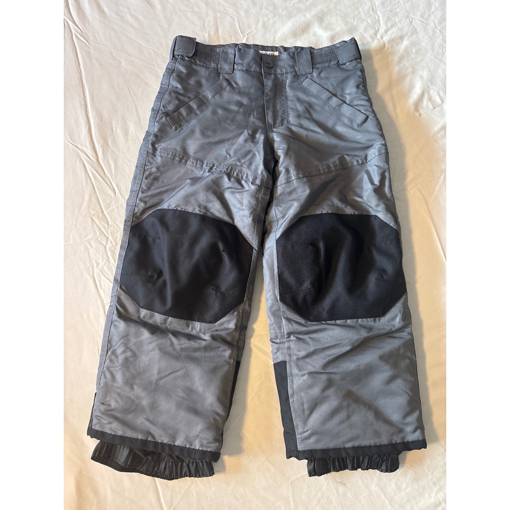 Cherokee Snow Pants Kids XS 4/5 Gray Excellent Reinforced‎ Knee Insulated Ski